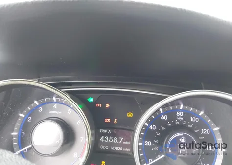 2011 Hyundai Sonata Gls из США, поврежденный, VIN 5NPEB4AC3BH082215